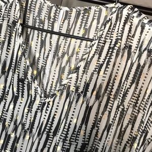 Express elastic waist flows dress